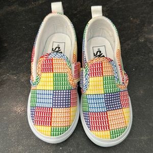New! Vans PRIDE TODDLER SLIP-ON V SHOE